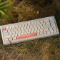 Early Autumn Evening Breeze 104+37 PBT Dye-subbed Keycaps Set for Cherry MX Mechanical Gaming Keyboard